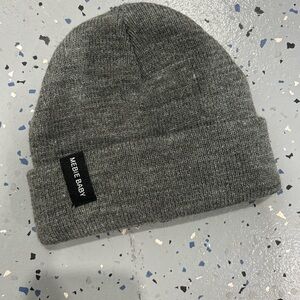 Gray Knit Beanie